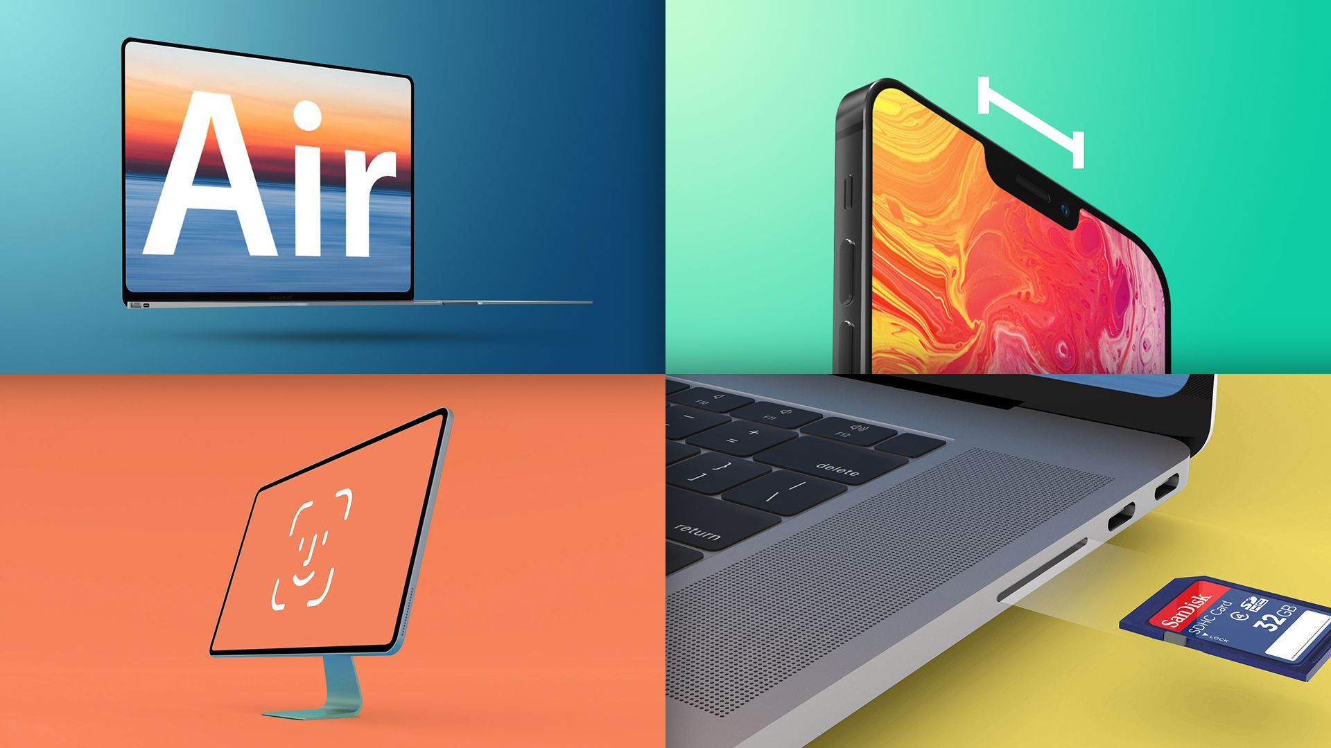 Hot news: MacBook Air is 'thinner and lighter', iPhone 13 is smaller, iOS 14.4 in