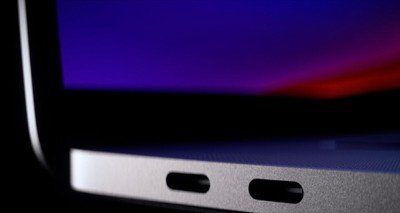 MacBook Pro 16 inch lightning bolt